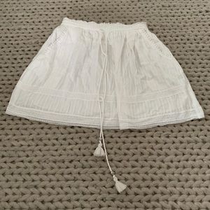 Zadig and Voltaire white skirt